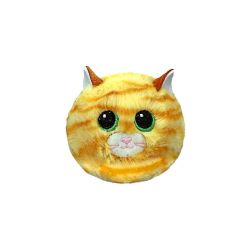 PELUCHE TY BEANIE BOUNCERS - PURRY CHAT TIGRÉ ORANGE  4